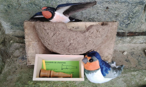 Accueillir les hirondelles – atelier fabrication de nids