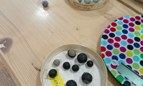 Atelier billes en terre