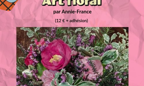 Art floral en atelier