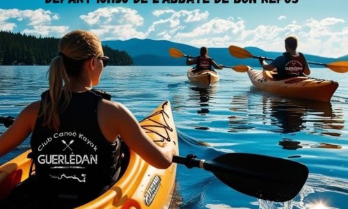 Descente du lac de Guerlédan