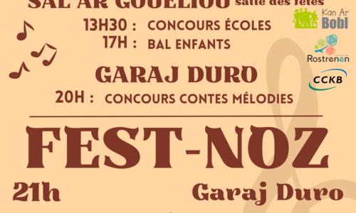 Kan Ar Bobl Rostrenn - Concours + Bal enfants et Fest Noz