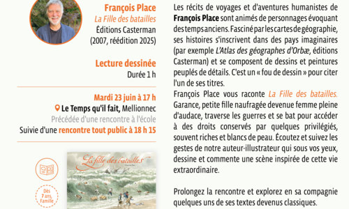 Lecture dessinée et Rencontre avec François Place