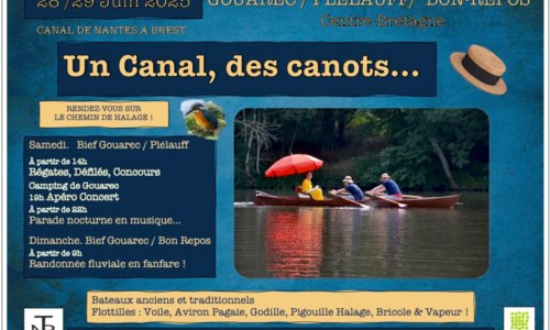 Un canal, des canots... (édition reportée en 2027)