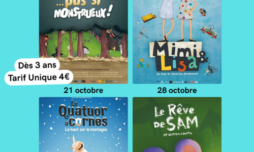 Cinéma des petits d'octobre au Cinébreiz