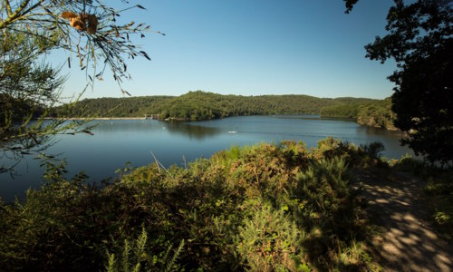 Le tour du lac de Guerlédan