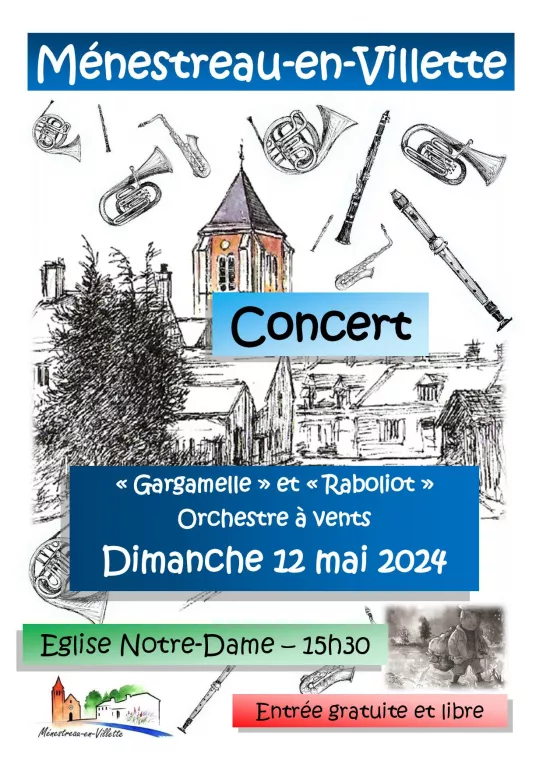 Concert • Ménestreau en Villette Le 12 mai 2024