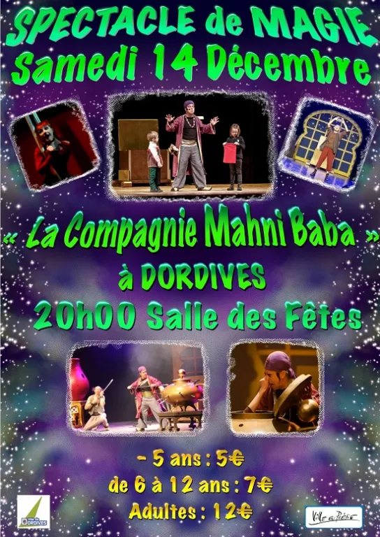 Spectacle de magie Le 14 déc 2024