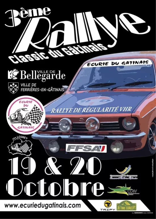 Etape 3e Rallye Classic du Gâtinais Le 19 oct 2024