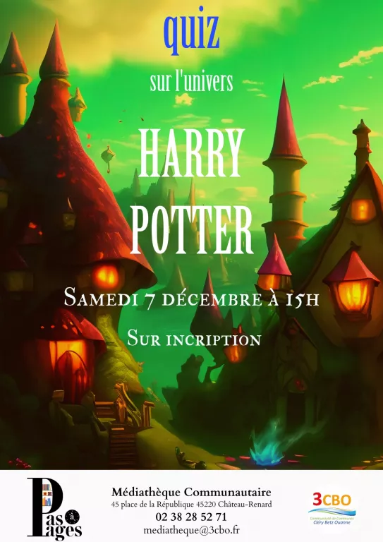 Quiz Harry Potter Le 7 déc 2024