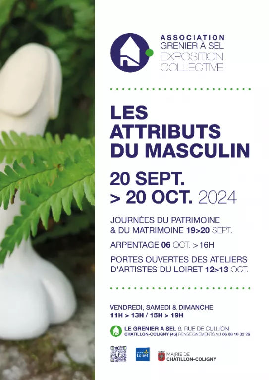 Exposition "Les Attributs du masulin" Du 20 sept au 20 oct 2024