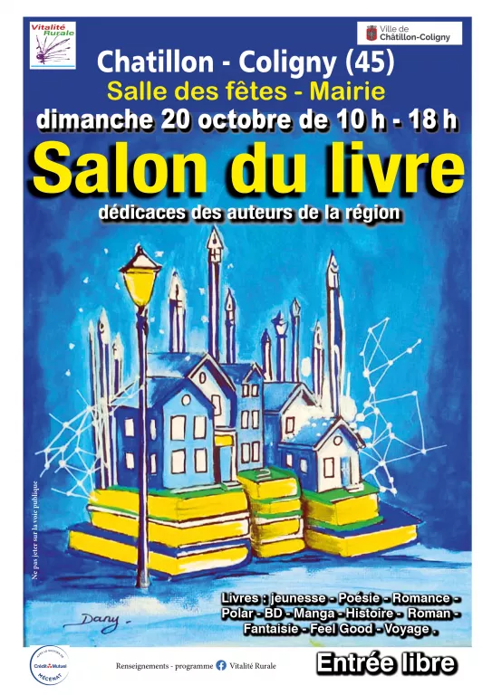 Salon du livre Le 20 oct 2024