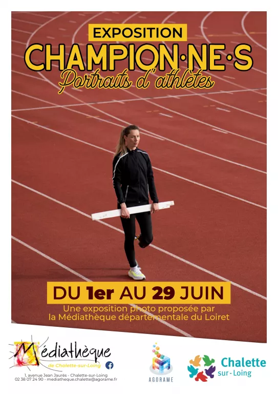 Exposition : Champion.ne.s Du 1 au 29 juin 2024