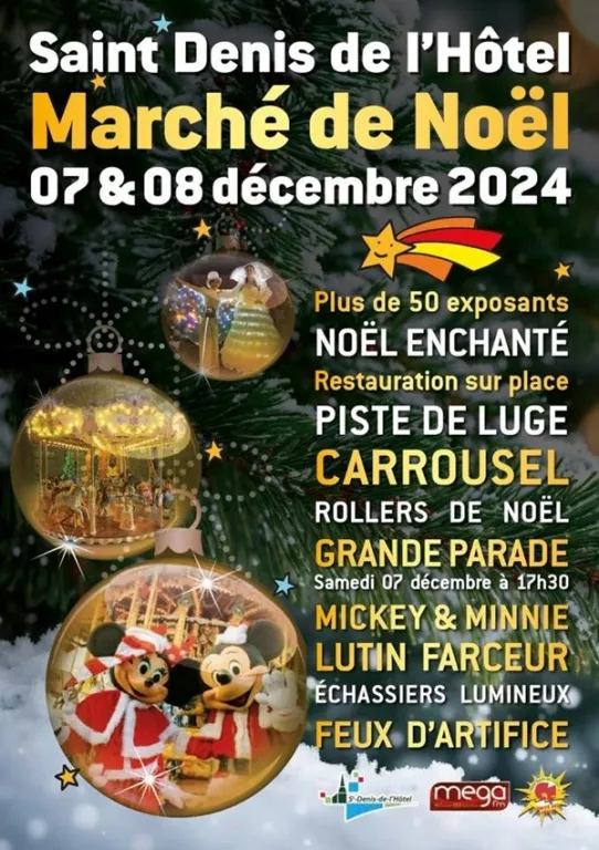 Parade nocturne de Noël et marché de Noël Le 8 déc 2024