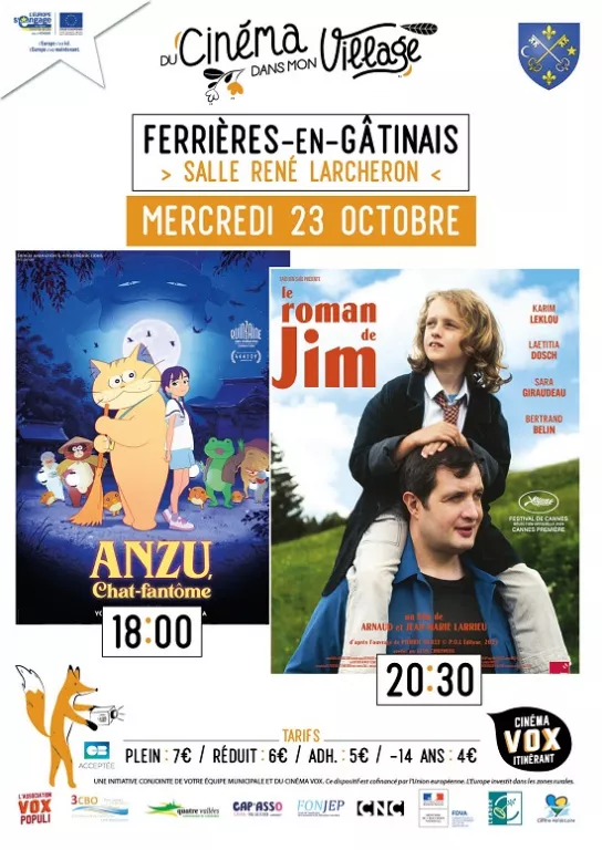 Cinéma à Ferrières Le 23 oct 2024