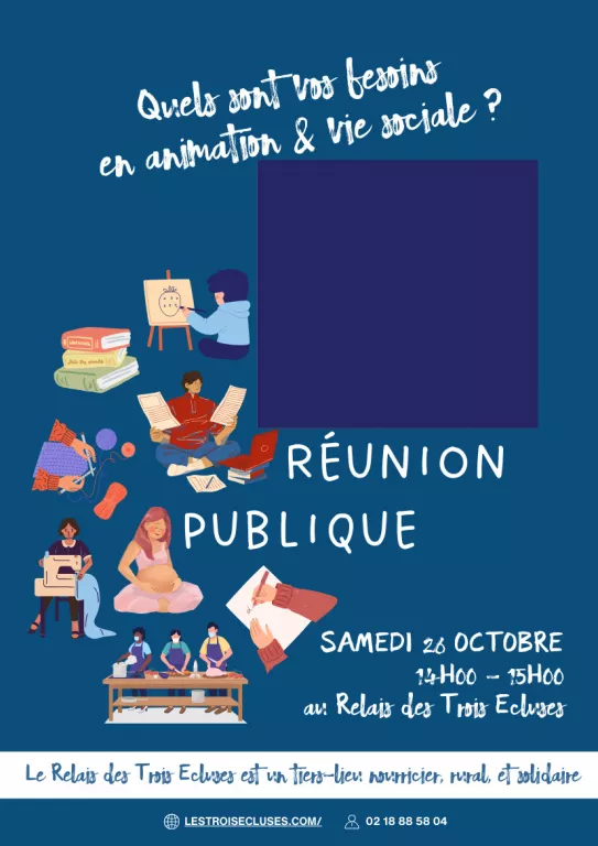 Réunion publique et théâtre Le 26 oct 2024