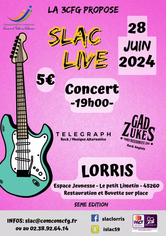 Slac Live Le 28 juin 2024