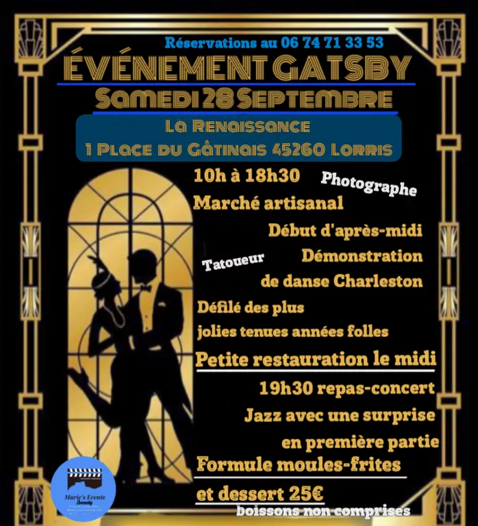 Evénement Gatsby Le 28 sept 2024