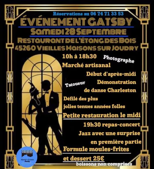 Evénement Gatsby Le 28 sept 2024