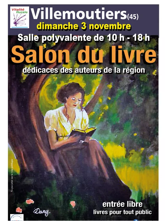 Salon du livre Le 3 nov 2024