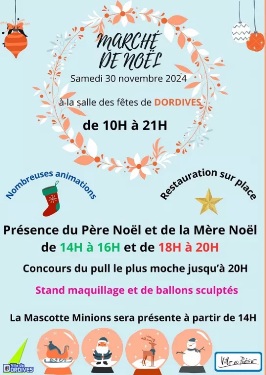 Marché de Noël Le 30 nov 2024