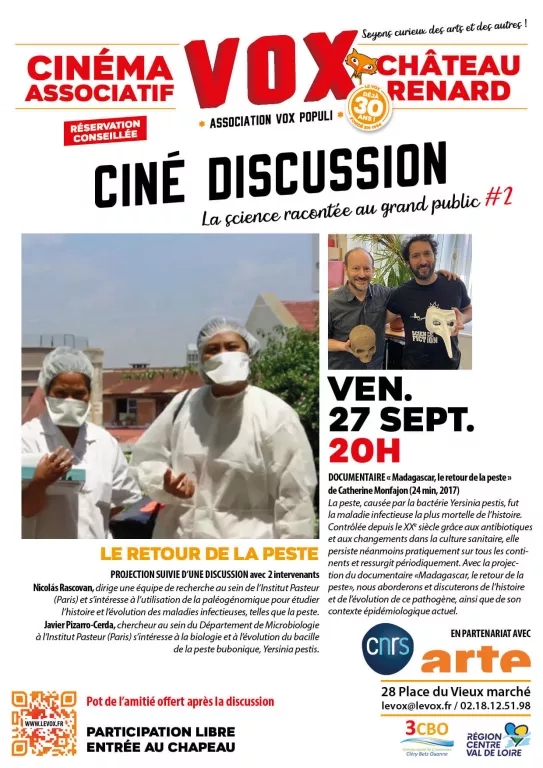 Ciné Discussion - La science racontée au grand... Le 27 sept 2024