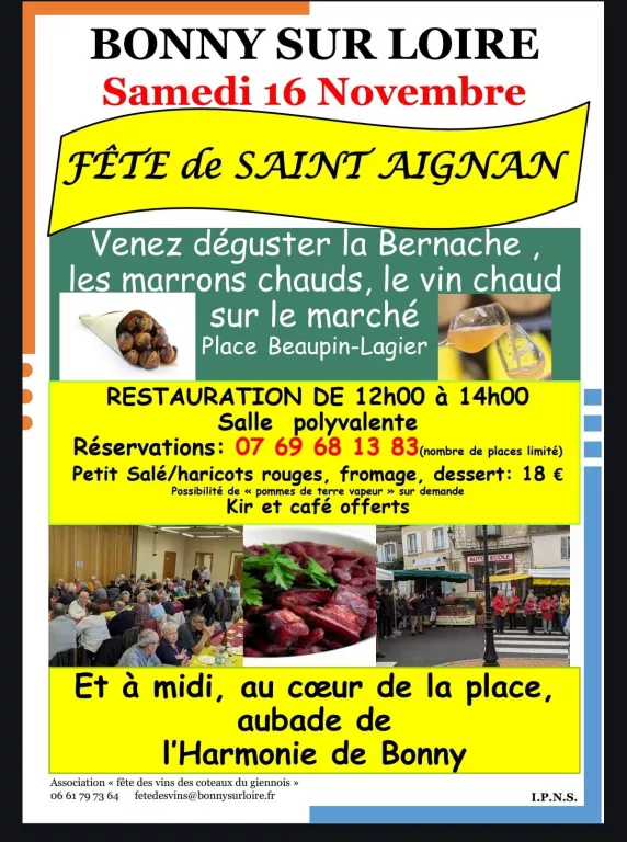 Fête de la Saint-Aignan Le 16 nov 2024