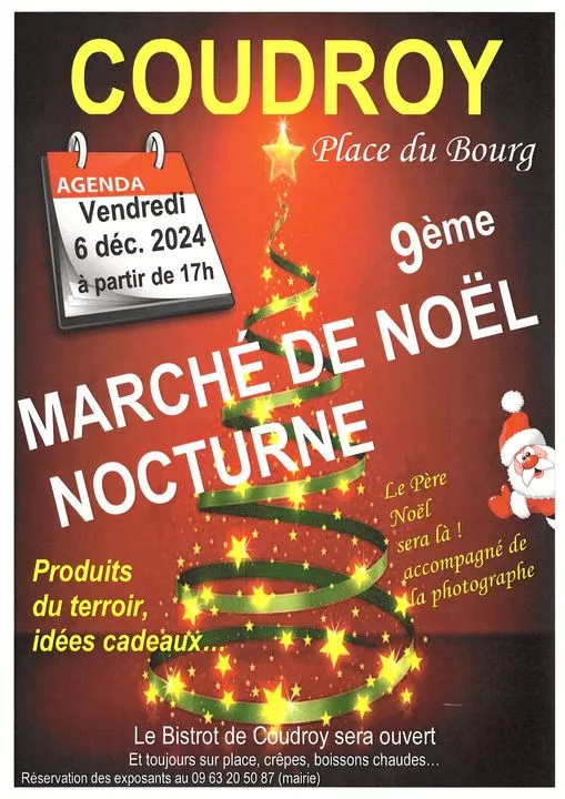 Marché de Noël nocturne Le 6 déc 2024