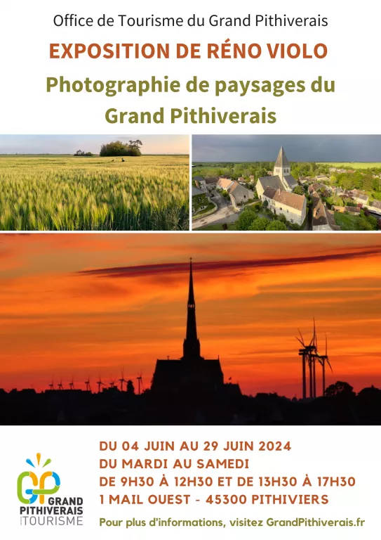 Exposition de photographies de Réné Violo Du 4 au 29 juin 2024