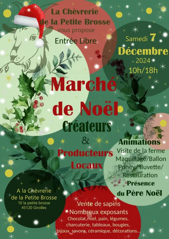 Marché Noël à la Chèvrerie Le 7 déc 2024