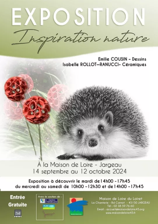 Exposition à la Maison de Loire : Inspiration nature Du 16 au 23 sept 2024