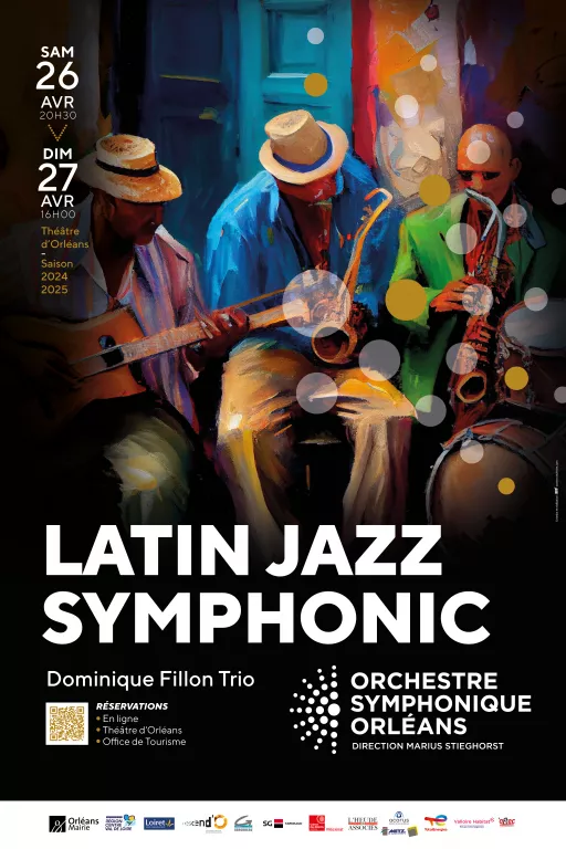 Concert Latin Jazz Symphonic Du 26 au 27 avr 2025