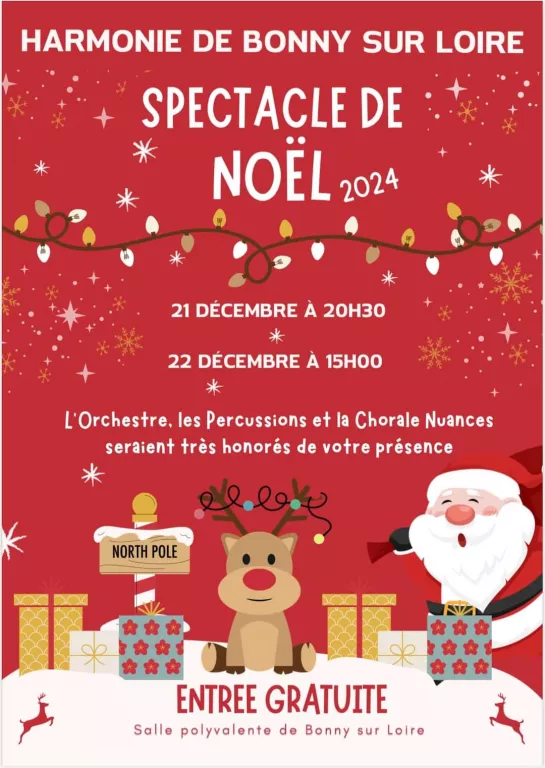 Concert de Noël Du 21 au 22 déc 2024