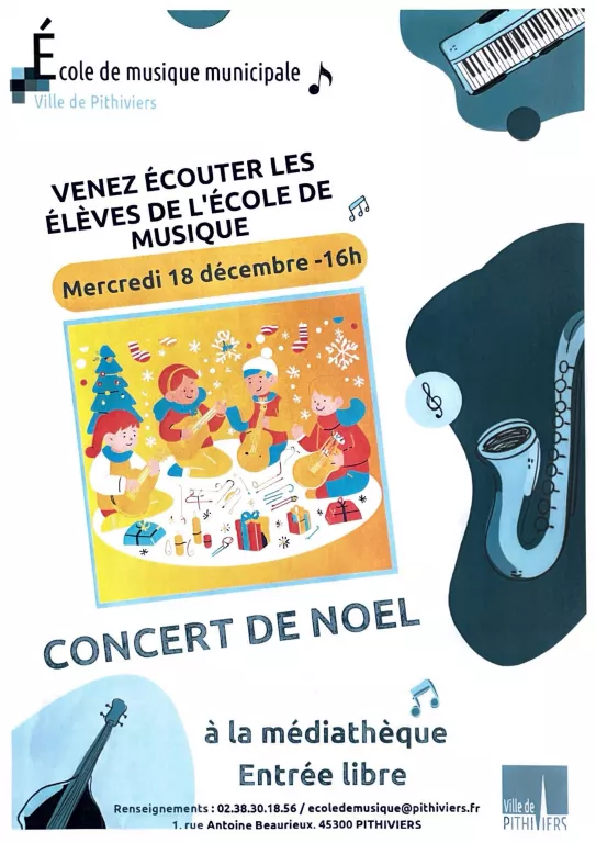 Concert de Noël Le 18 déc 2024