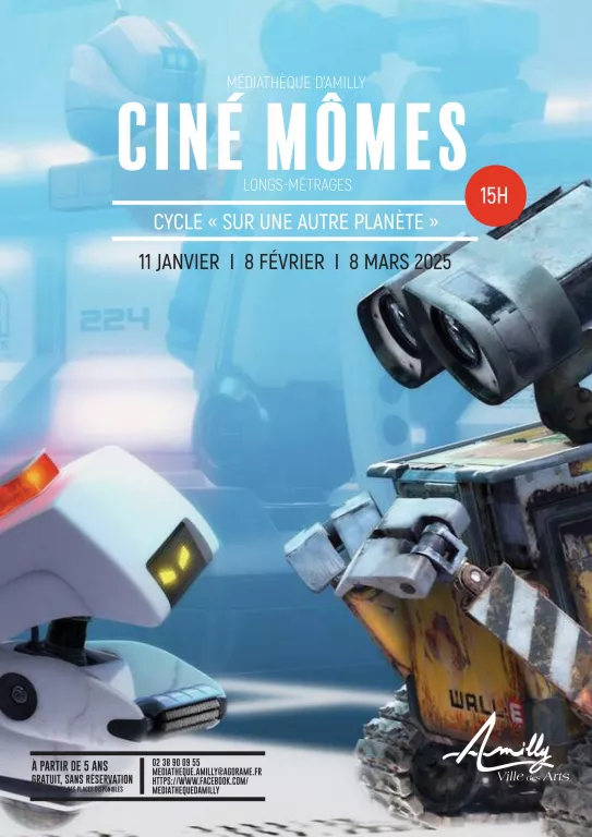 Ciné-mômes : Sur une autre planète Du 11 janv au 8 mars 2025