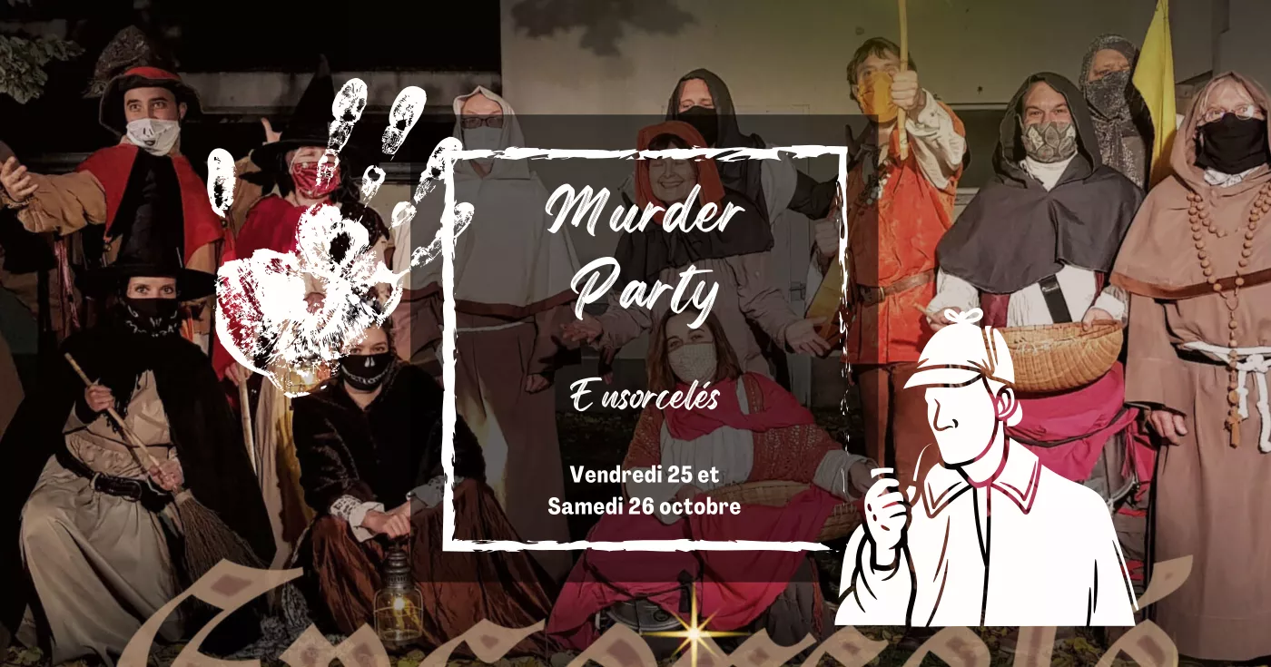 Murder Party "Ensorcelés" au Château de Sully sur... Du 25 au 26 oct 2024