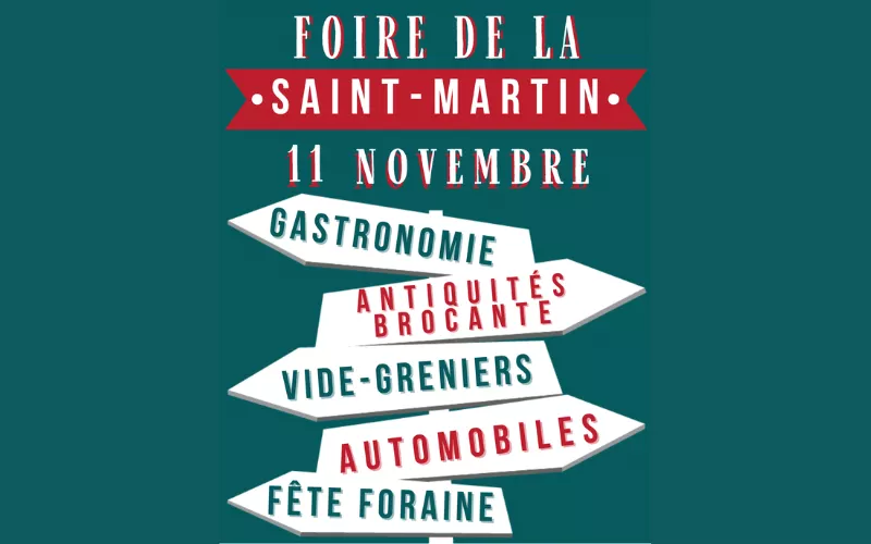 Foire de la St Martin Le 11 nov 2024