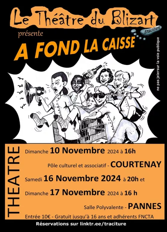 A fond la caisse Du 16 au 17 nov 2024