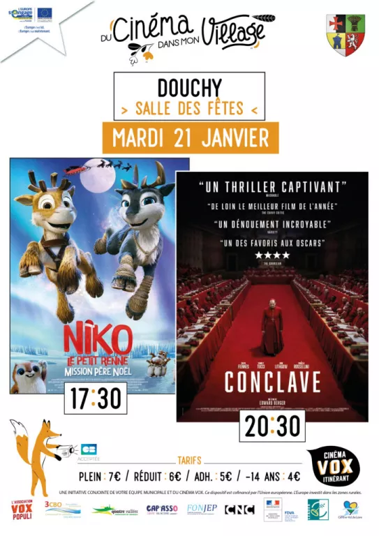 Du cinéma dans mon village Le 21 janv 2025