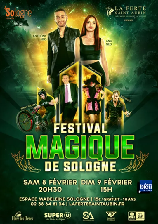 Festival Magique de Sologne Du 8 au 9 fév 2025