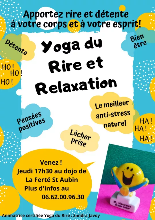 Yoga du Rire Du 9 janv au 3 juil 2025