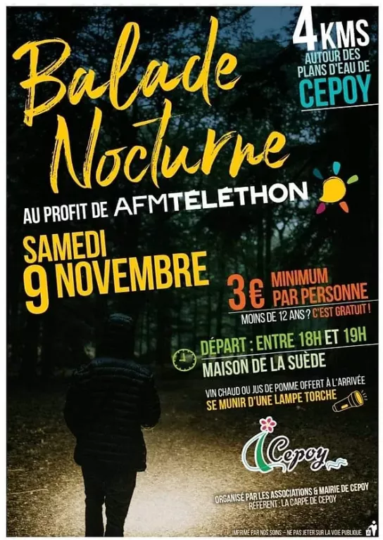 Balade Nocture Le 9 nov 2024