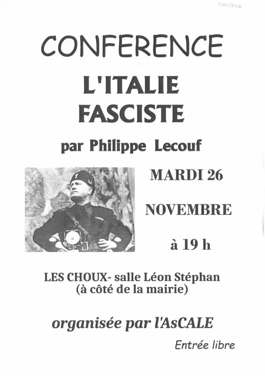 Conférence L