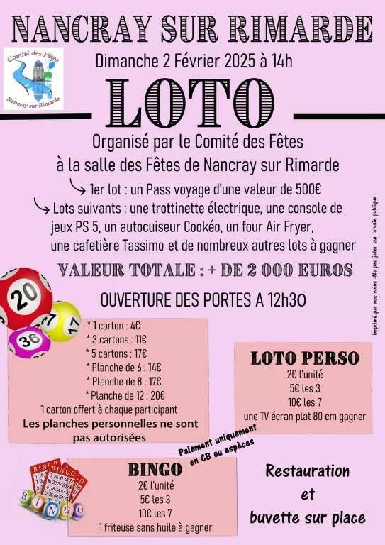 Loto Le 2 fév 2025