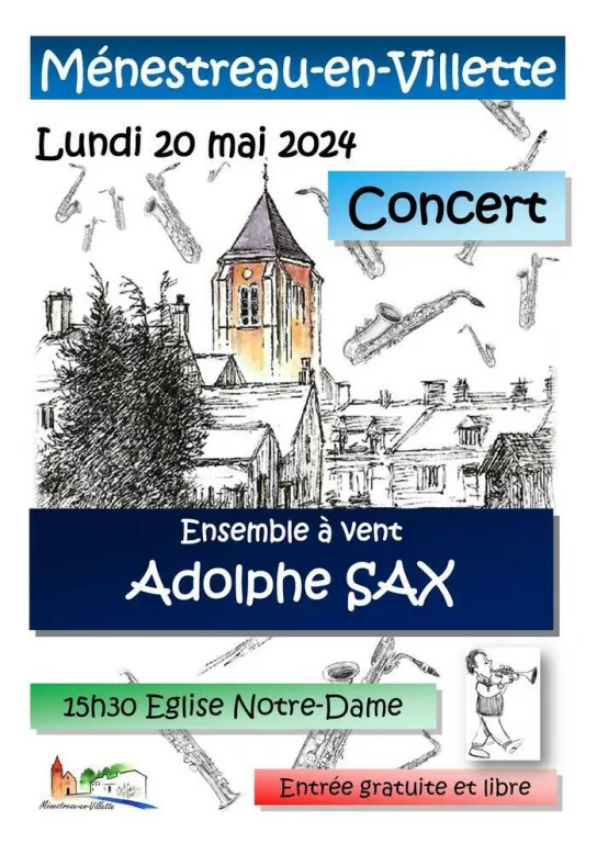 Ensemble Adolphe Sax Le 20 mai 2024