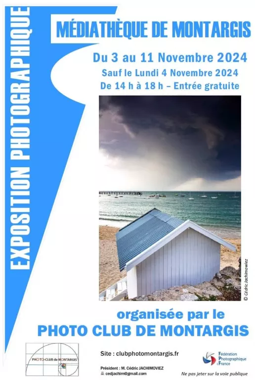 Exposition de photographie Du 3 au 11 nov 2024