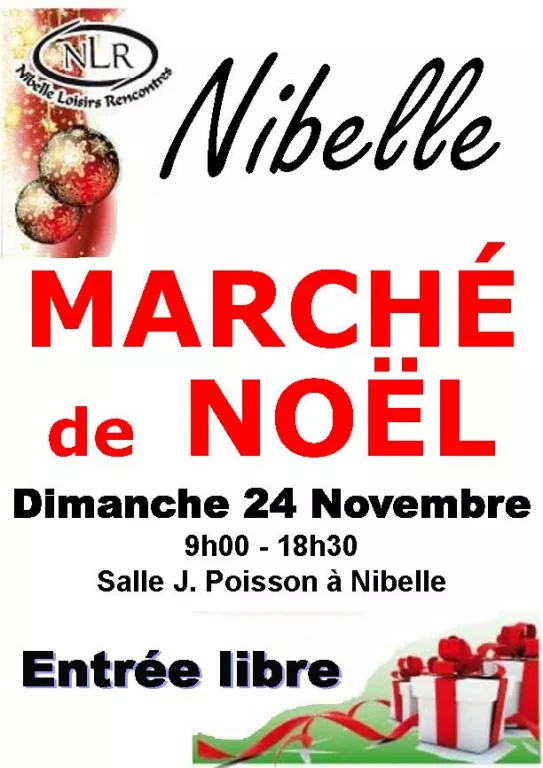 Marché de Noël à Nibelle Le 24 nov 2024