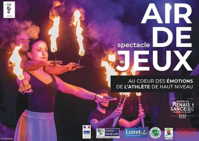 Spectacle arts du cirque et arts de rue AIR DE JEUX Le 24 mai 2024