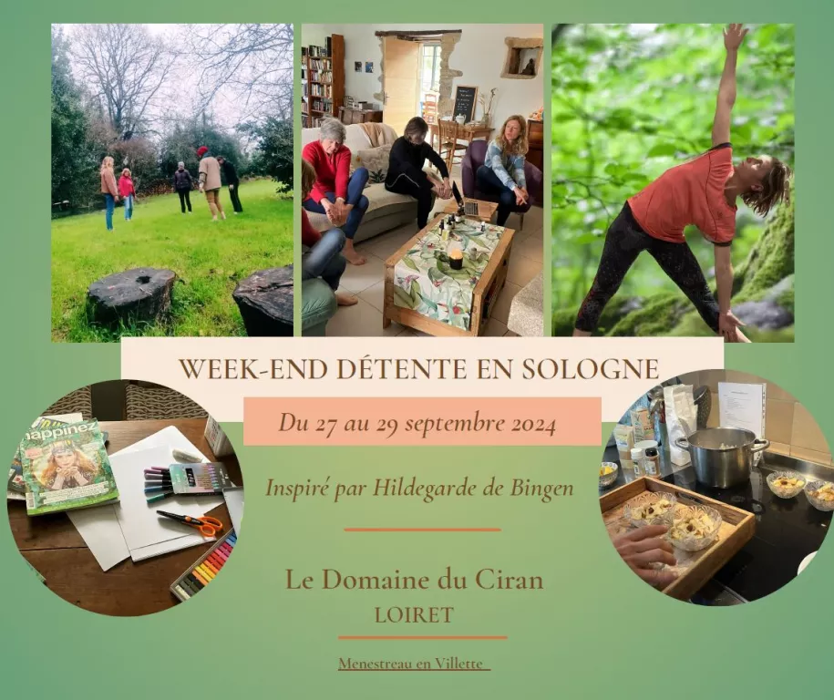 Week end détente et naturopathie - yoga - Domaine du Ciran