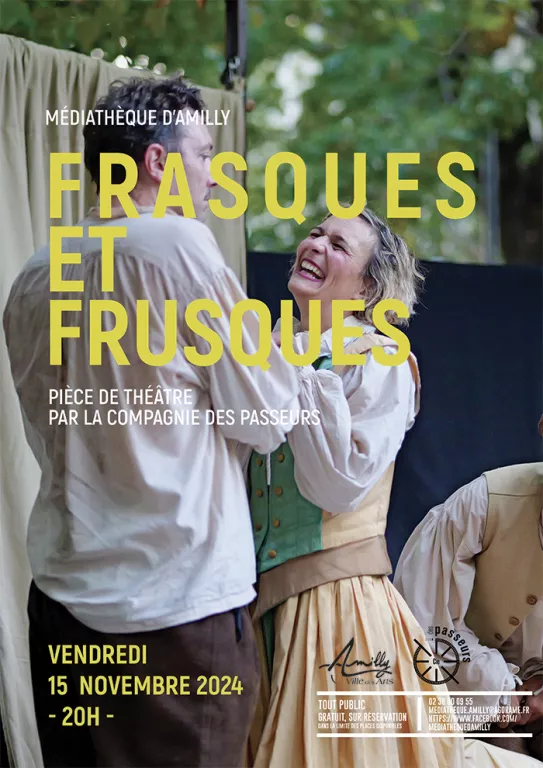 Théâtre : Frasques et frusques Le 15 nov 2024