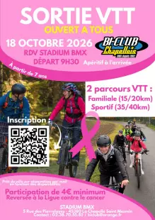 Sortie VTT - Octobre Rose
